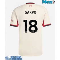 Liverpool Cody Gakpo #18 Replica Away Shirt 2025-26 Short Sleeve